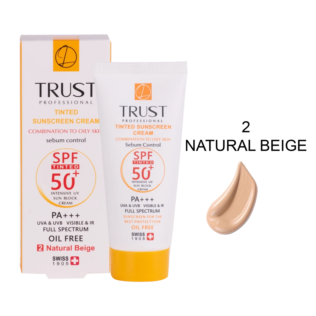 کرم ضد آفتاب رنگی و کنترل چربی بژ طبیعی (پوست مختلط تا چرب) (2024) - Image 1